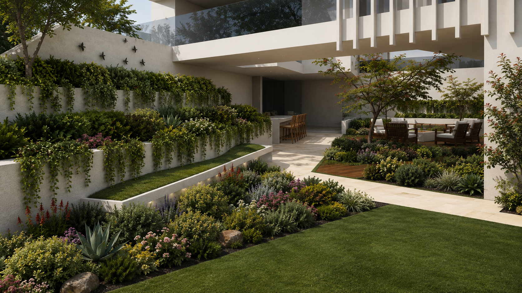 Bayadere green wall garden
