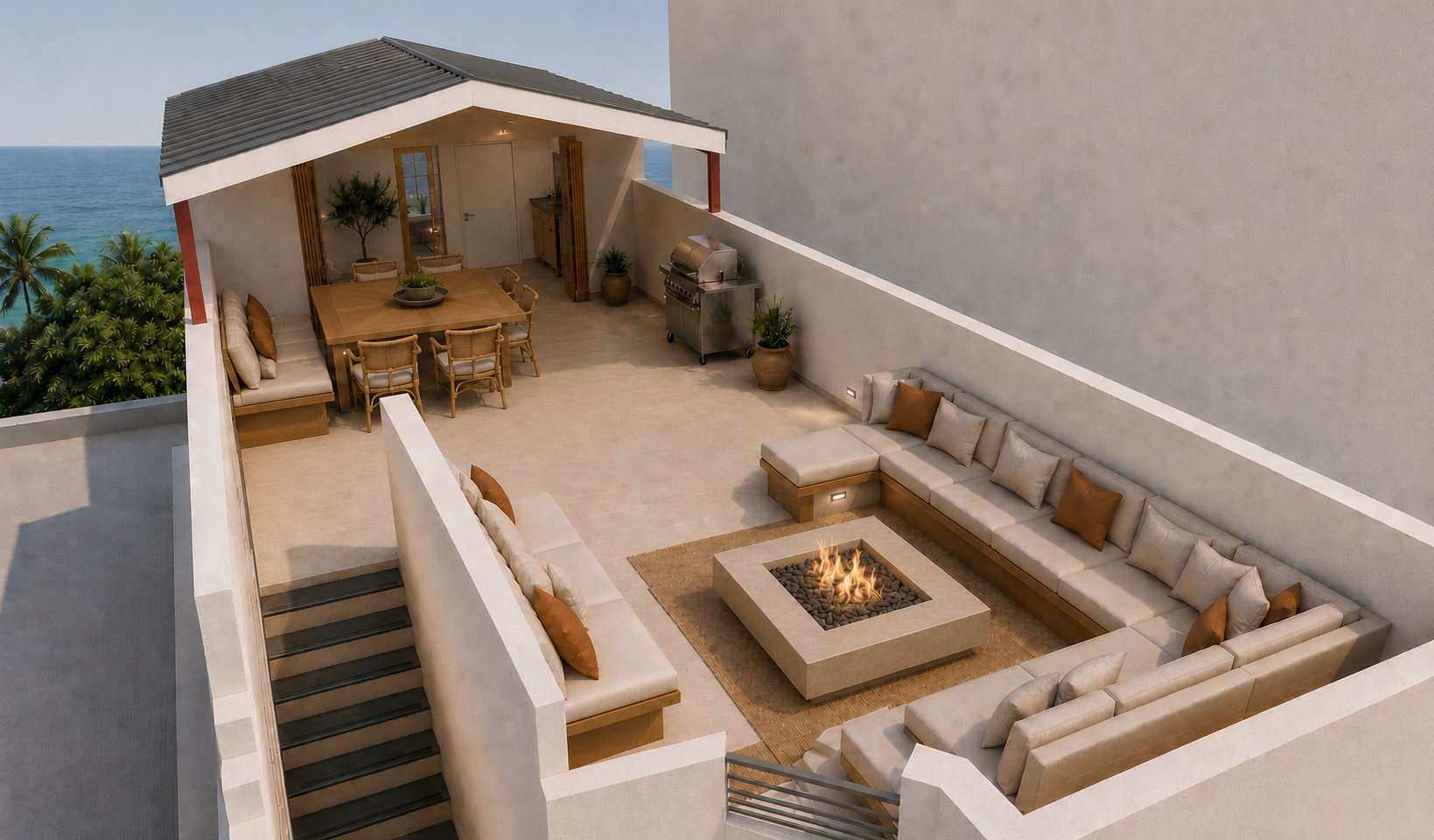 Current rooftop lounge concept