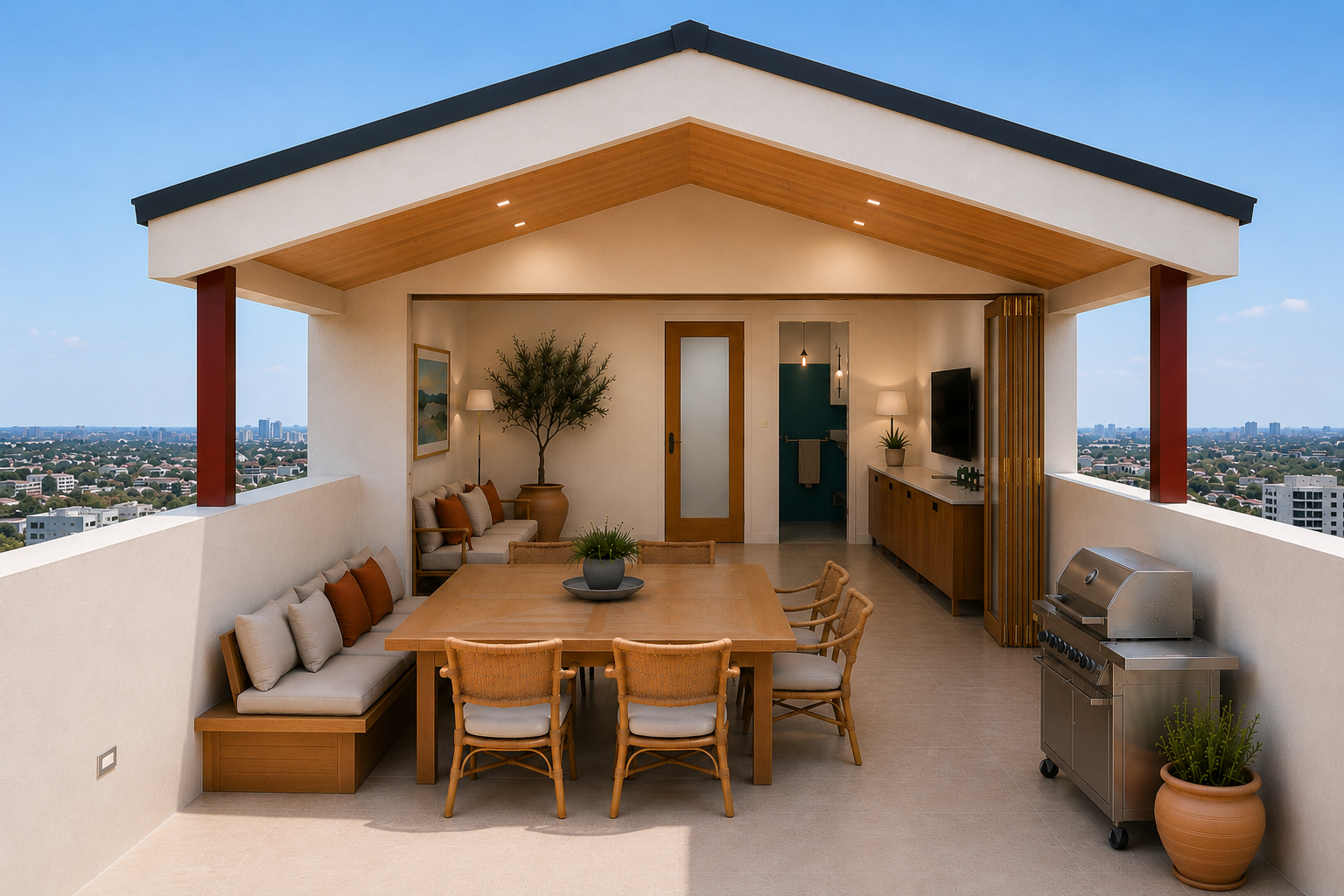 Current rooftop dining concept