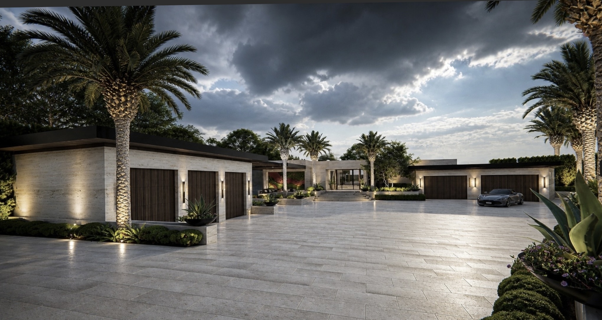 San Miguel front yard