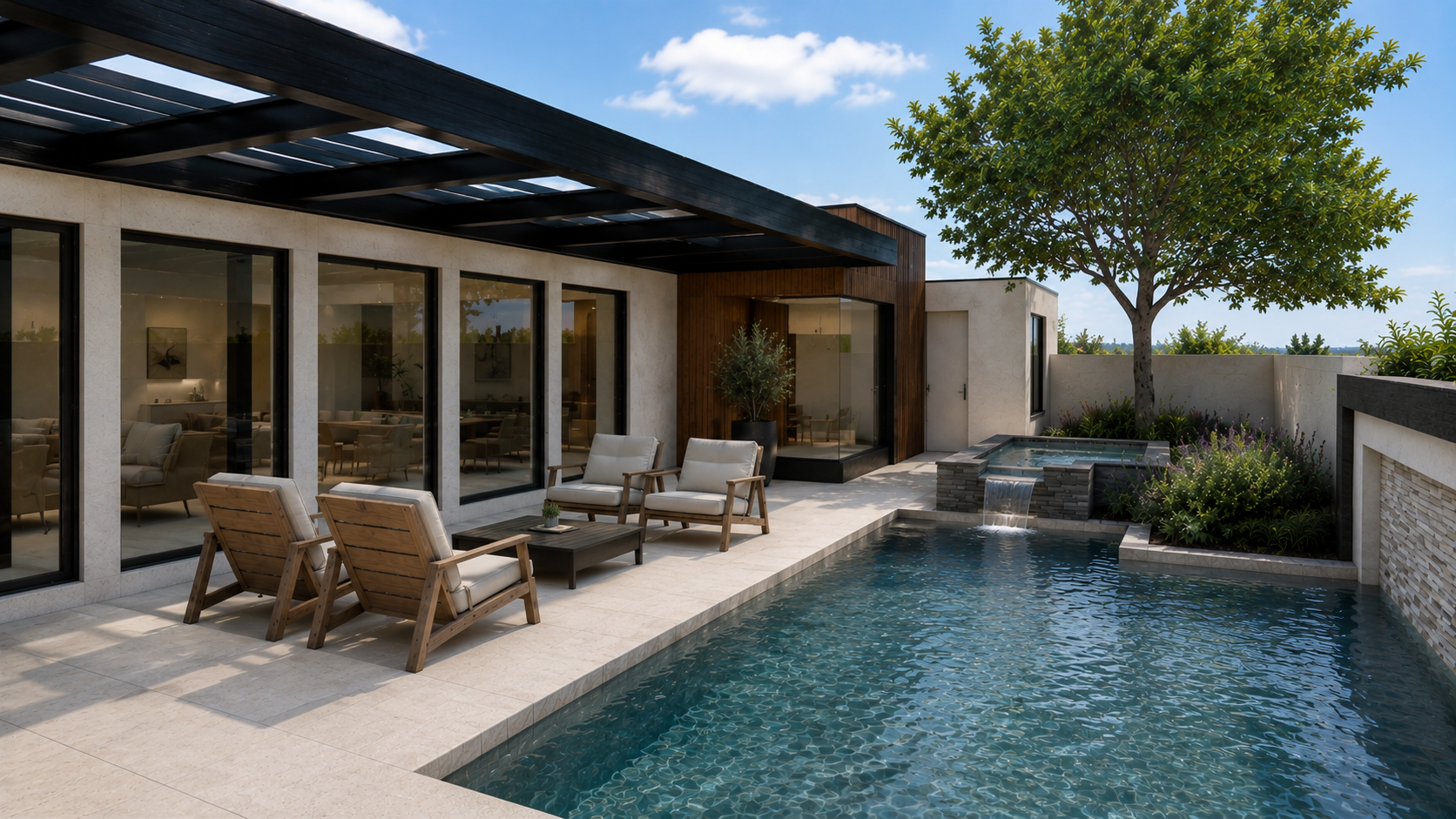 Torrey Pines pool side